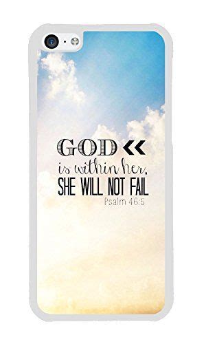 Phone Case Custom Iphone C Phone Case God Is Within Her She Will Not