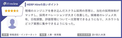 【herp Hire】itreview Grid Award 2023 Fallの採用管理システム（ats）部門で4期連続となる「leader