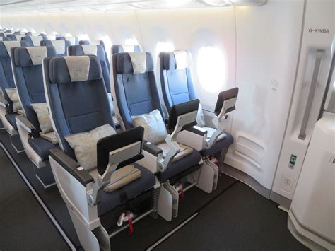 World Traveller Plus A350 Seat Map