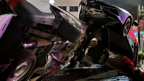 Lamborghini Driver Flees Scene Of Crash In Sydneys Concord Daily Telegraph