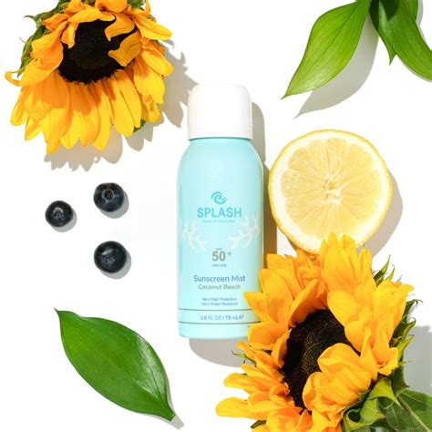 Splash Coconut Beach Sunscreen Mist SPF 50 75 Ml