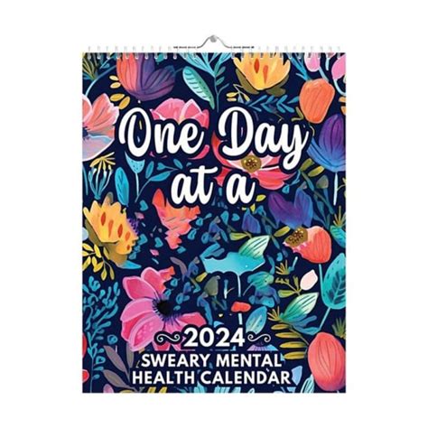 Mental Health Calendar Kalender Daglig Organizer Kalender Fyndiq