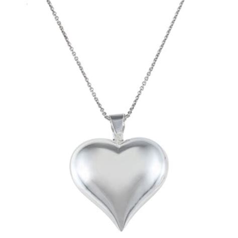 Cadena de plata 9 25 con dije de corazón mas ec más ECommerce