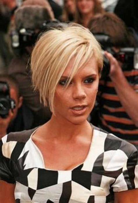 Victoria Beckham Blonde Bob Hairstyles Bob Hairstyle Beckham Hair Victoria Beckham