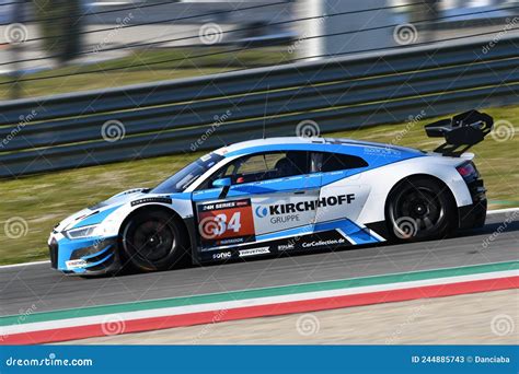 Scarperia 24 March 2022 Audi R8 LMS GT3 EVO II Of Car Collection Team