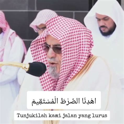 Surah Al Fatihah Syaikh Saleh Bin Humaid Imam Masjidil Haram Youtube