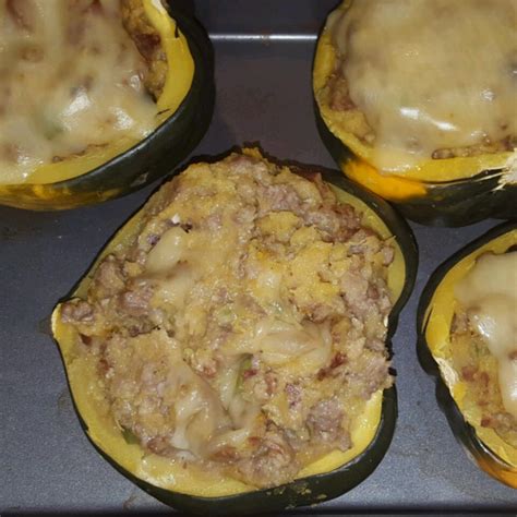 Baked Stuffed Winter Squash Recipe Allrecipes