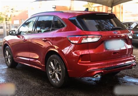 Ford Kuga Ecoblue Cv Wd St Line X Lucid Red Km A Soli