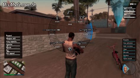 Gta V Hud Sa Visual Skin Hud Do Gta V Estilo San Andreas Mixmods