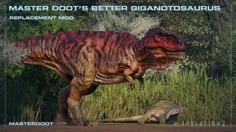 Master Doots Better Giganotosaurus At Jurassic World Evolution 2 Nexus Mods And Community