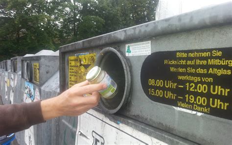 Wermelskirchen Wieder Standort F R Altglascontainer In Tente