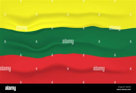 Flag Of Lithuania Stock Vector Image And Art Alamy