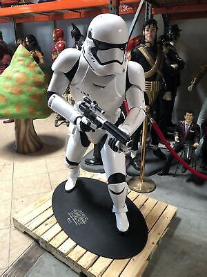 Rare Star Wars Stormtrooper First Order Life Size Statue Anovos Ebay