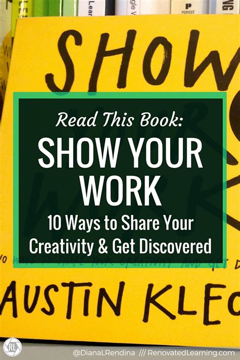 Read This Book: Show Your Work! | Renovated Learning