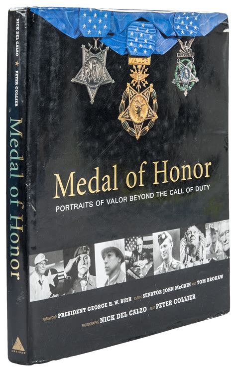 Lot Detail Medal Of Honor Multi Signed Book With 19 Signatures Psadna