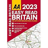 2023 Philip S Easy To Read Road Atlas Britain A4 Paperback Philip S