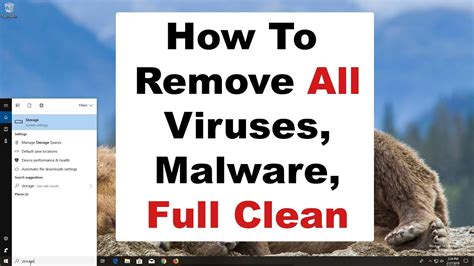 How To Remove Computer Virus Malware Spyware Full Computer Clean And