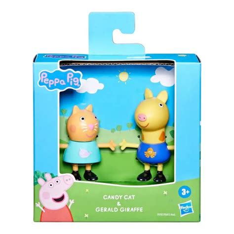 Peppa Pig Peppas Best Friends Candy Cat And Gerald Giraffe F6413