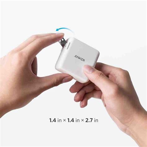 Anker PowerPort PD IQ Dual Port Wall Charger Anker Bangladesh