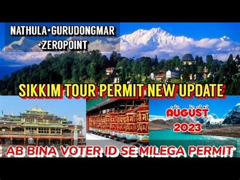 Avoid These Mistakes Your Essential Guide To Sikkim Tour Permits In