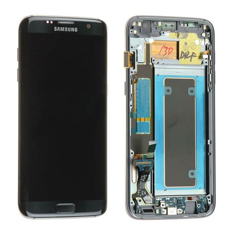 Cran Complet Samsung Galaxy S Edge G F Noir Lcd Tactile