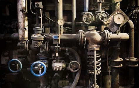 Pipe Crane Valves Pressure Goodfon Boiler Hd Wallpaper Pxfuel