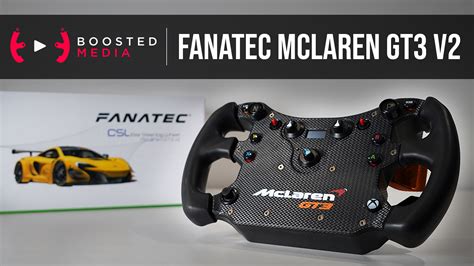 Review Fanatec Csl Elite Steering Wheel Mclaren Gt V Boosted Media