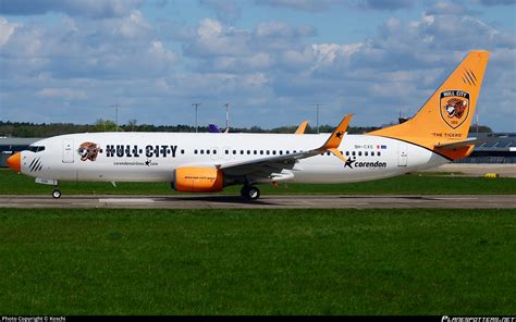 9H CXG Corendon Airlines Europe Boeing 737 8K5 WL Photo By Koschi ID