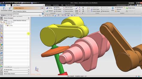 Nx Motion Tutorial Cam Valve Motion Youtube