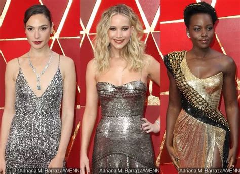 Ini Gaun Glamor Ala Jennifer Lawrence Gal Gadot Lupita Nyongo Di