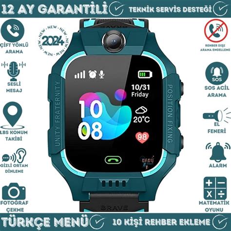 BabySmart Q19 LBS Konumlu Akıllı Çocuk Takip Saati Sim Fiyatı