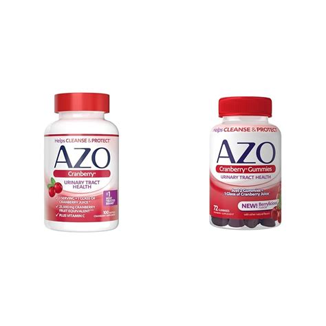 Azo Cranberry Urinary Tract Health Supplement Softgels