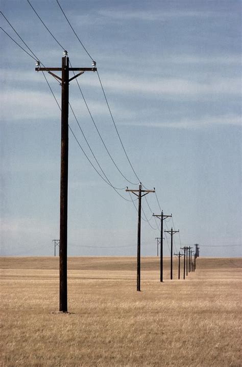 Telephone Pole Line Photography Scenery Pole Art