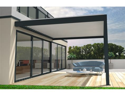 Pergola Bioclimatique Agate Perpendiculaire Lames Orientables Bso