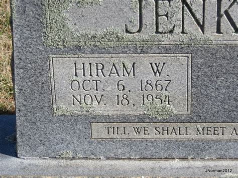 Hiram Winfield Jenkins 1867 1954 Homenaje De Find A Grave