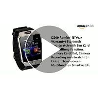 FD09 Rambot 5 Year Warranty Bluetooth Smartwatch With Sim Card Slot