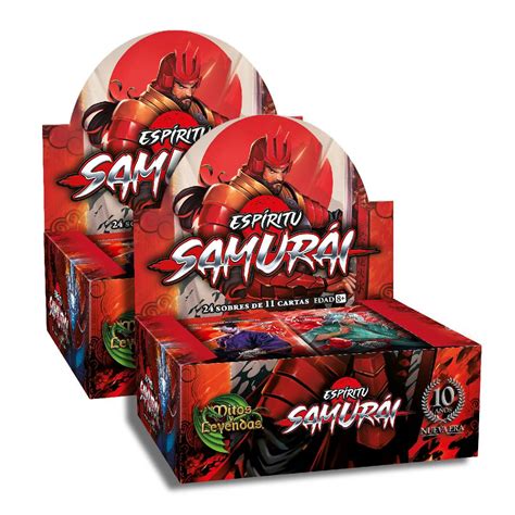 X Display Sobres Espiritu Samurai Nueva Era Myl Progaming