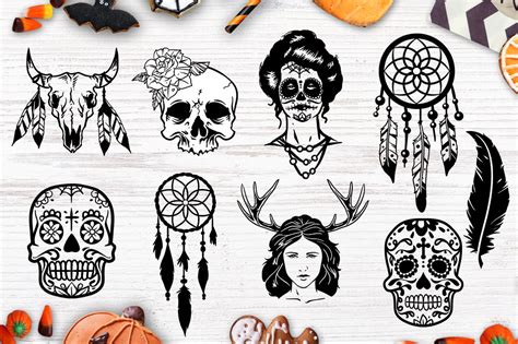 Halloween Bundle Svg File Cutting File Clipart In Svg Eps Dxf Png