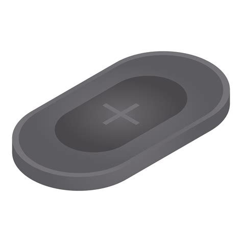 Phone Wireless Charger Icon Isometric Style 15384151 Vector Art At