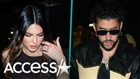 Kendall Jenner Wears Racy Outfit W Bad Bunny While Out Before Met Gala