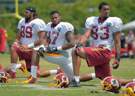Injuries Breed Opportunity For Trio Of Young Redskins Tight End