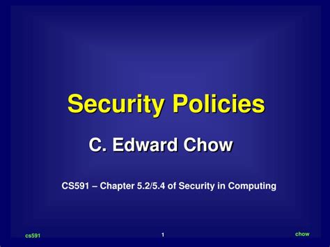 Ppt Security Policies Powerpoint Presentation Free Download Id 9652777