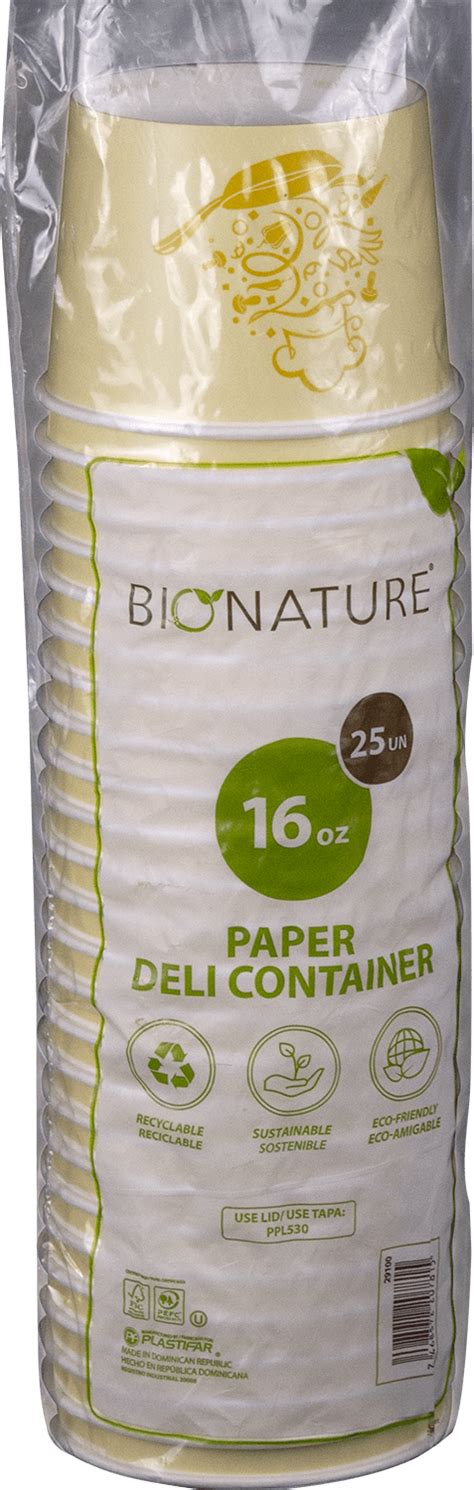 Oz Printed Paper Deli Bionature Plastifar