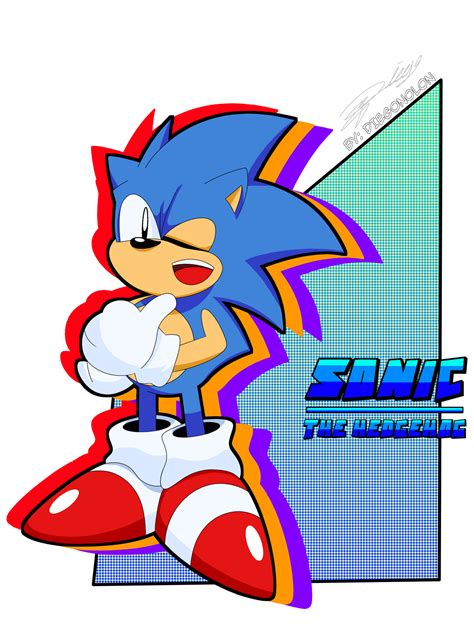 Classic Sonic The Hedgehog By Nosoydiego On Deviantart