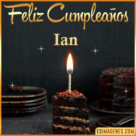 Feliz Cumplea Os Ian Tarjetas Y