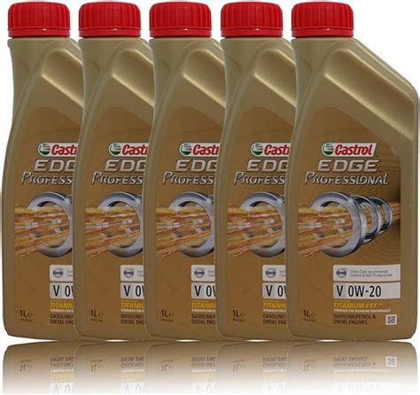 Castrol Edge Professional V 0W-20 5x1 liter : Amazon.nl: Auto & motor