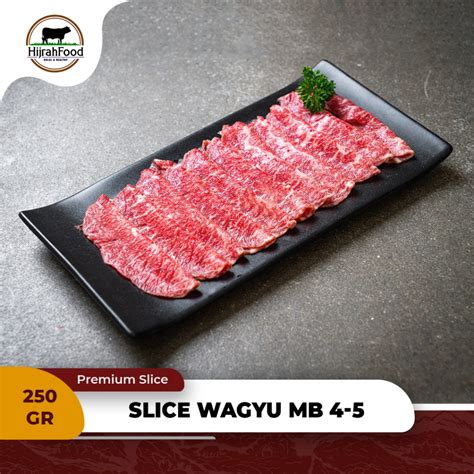 Jual Beef Slice Wagyu Mb Aus Premium Daging Sapi Iris Sukiyaki