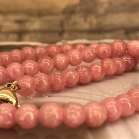 Collier En Rhodochrosite Lesmineraux Fr