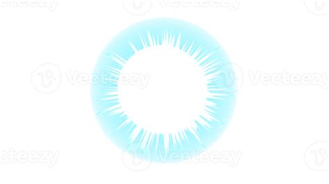 A Blue Light Burst On A Transparent Background 44427014 Png