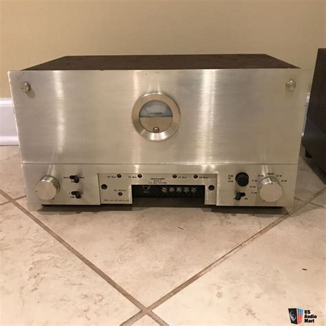 Pair Of Vintage Marantz Model Original Mono Tube Power Amps